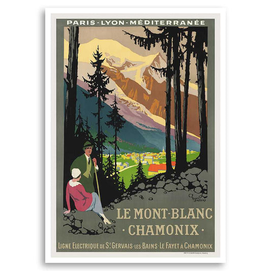 Le Mont Blanc - Chamonix Paris Lyon Mediterranee